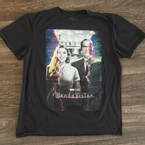 Hot Topic Black Graphic Short Sleeve Tee